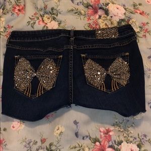 Custom made bow shorts